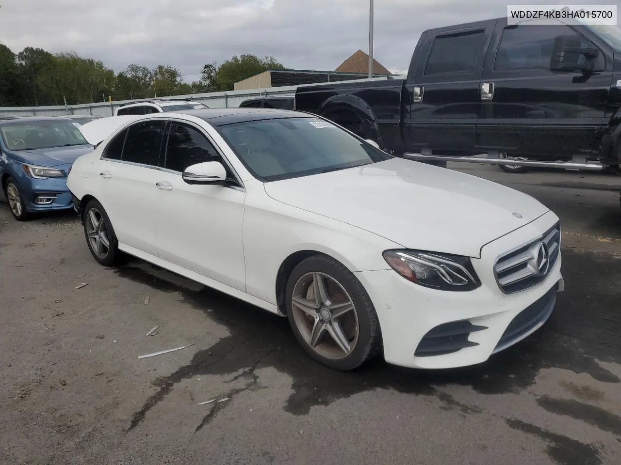 2017 Mercedes-Benz E 300 4Matic VIN: WDDZF4KB3HA015700 Lot: 73152064