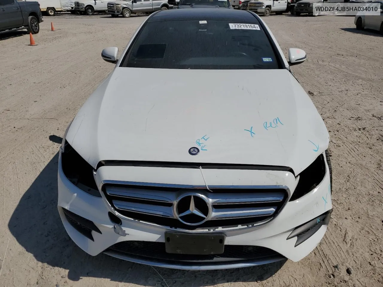 2017 Mercedes-Benz E 300 VIN: WDDZF4JB5HA034010 Lot: 73219164