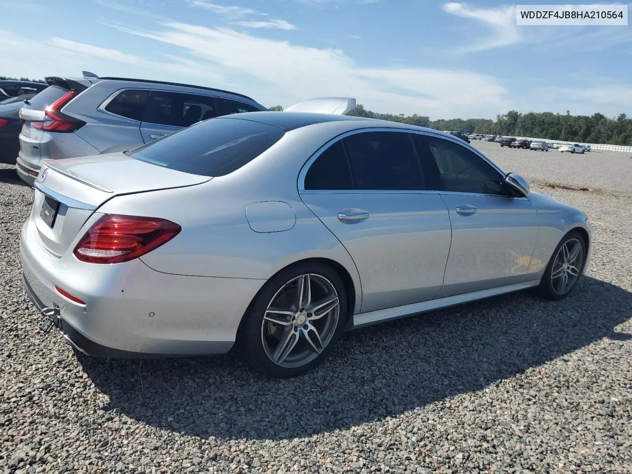 2017 Mercedes-Benz E 300 VIN: WDDZF4JB8HA210564 Lot: 73809324