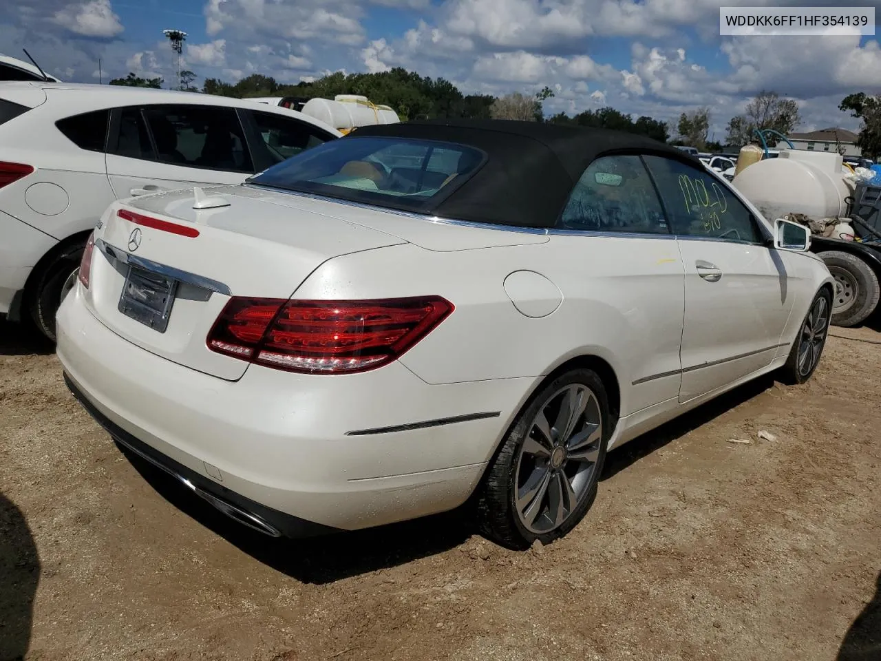 2017 Mercedes-Benz E 400 VIN: WDDKK6FF1HF354139 Lot: 73845364