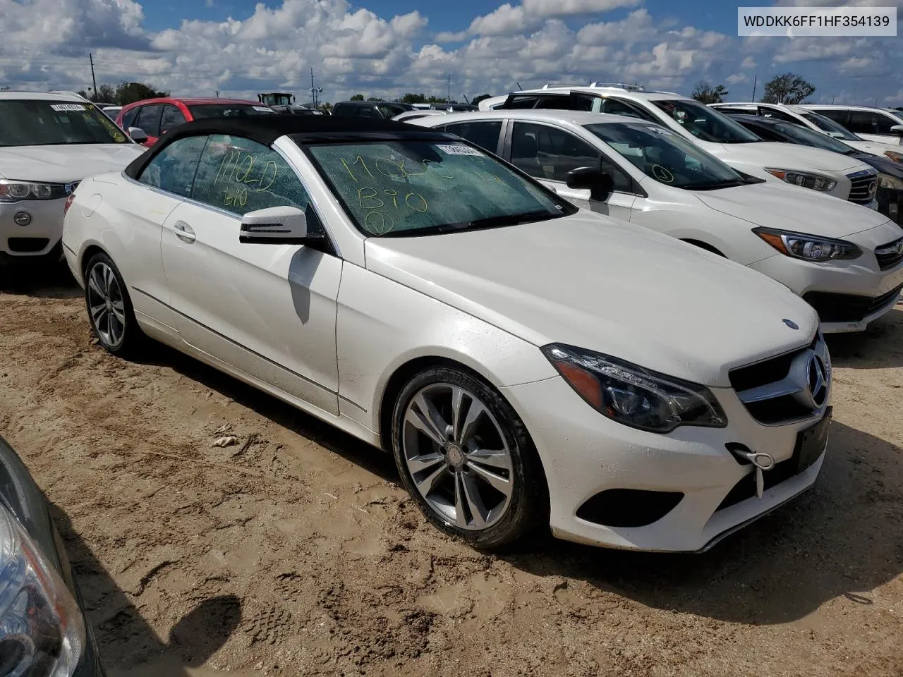 2017 Mercedes-Benz E 400 VIN: WDDKK6FF1HF354139 Lot: 73845364