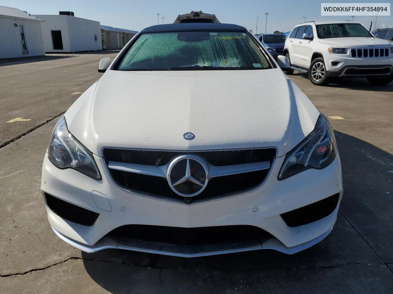 2017 Mercedes-Benz E 400 VIN: WDDKK6FF4HF354894 Lot: 74217014