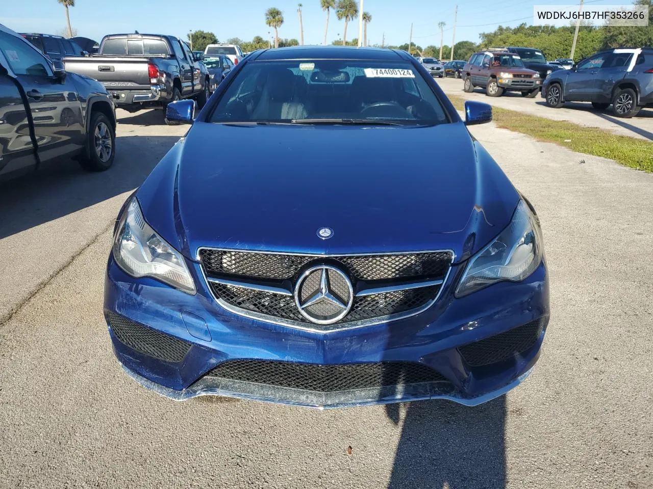 2017 Mercedes-Benz E 400 4Matic VIN: WDDKJ6HB7HF353266 Lot: 74400124