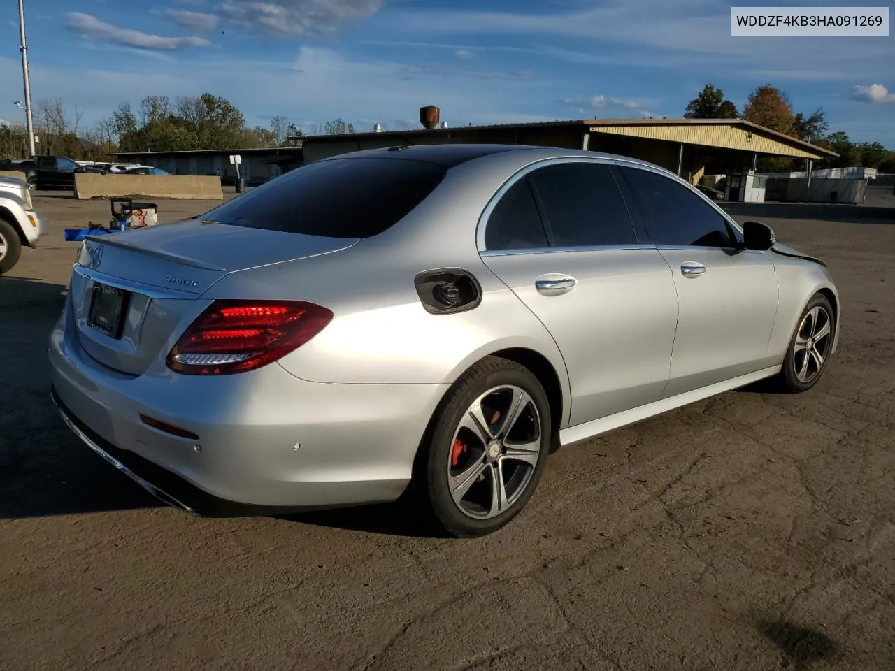 2017 Mercedes-Benz E 300 4Matic VIN: WDDZF4KB3HA091269 Lot: 74785244