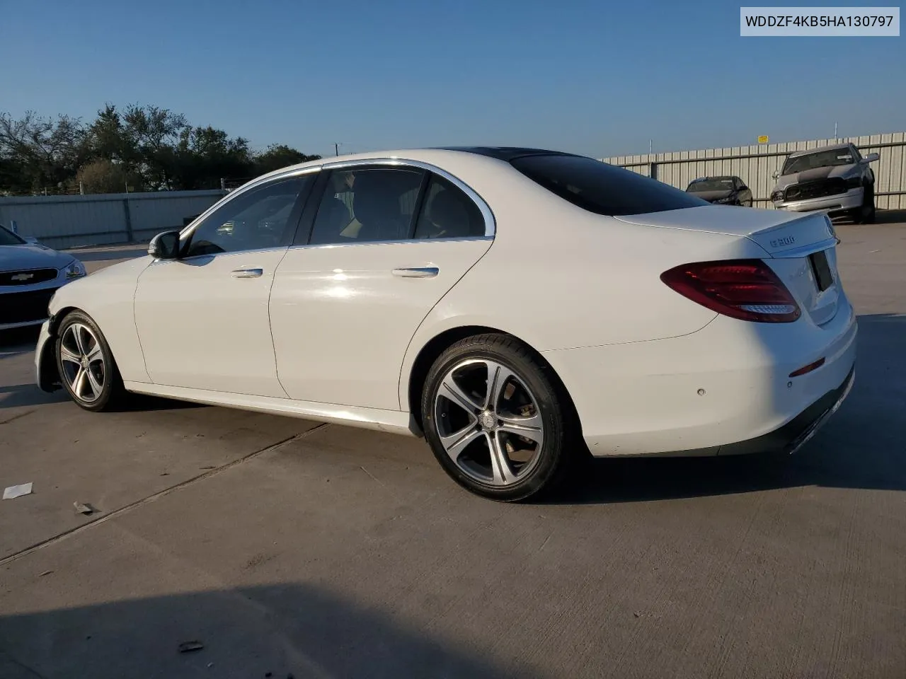 2017 Mercedes-Benz E 300 4Matic VIN: WDDZF4KB5HA130797 Lot: 74799814