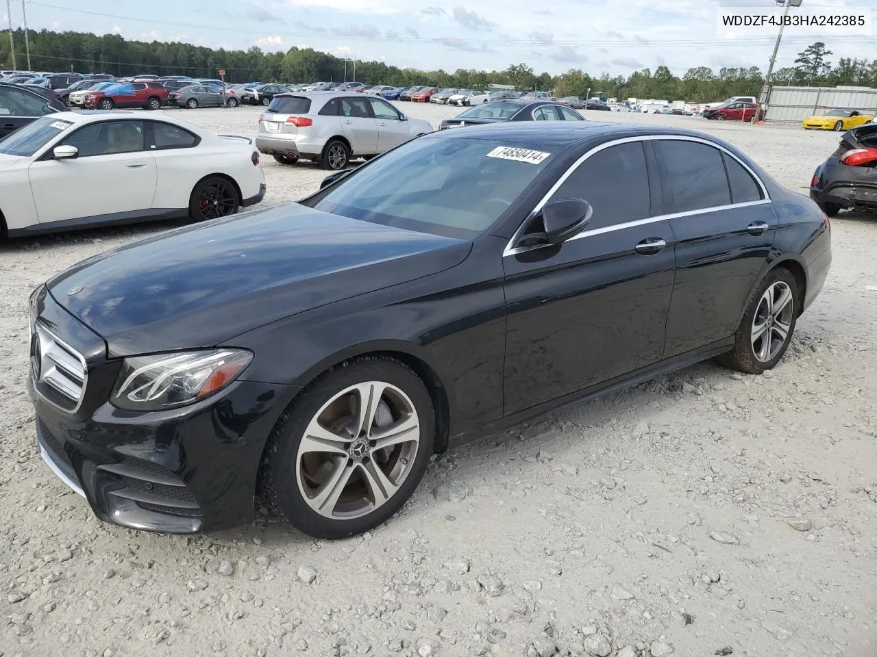 2017 Mercedes-Benz E 300 VIN: WDDZF4JB3HA242385 Lot: 74850414