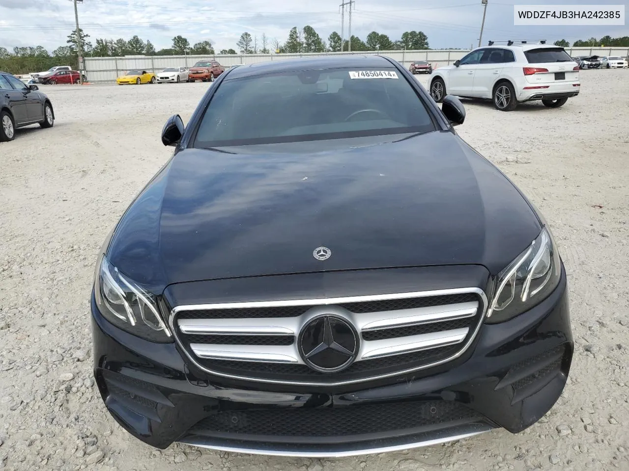 2017 Mercedes-Benz E 300 VIN: WDDZF4JB3HA242385 Lot: 74850414