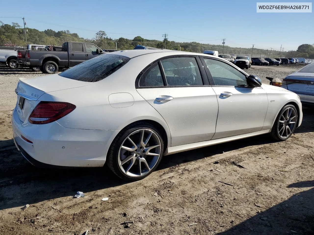 2017 Mercedes-Benz E 43 4Matic Amg VIN: WDDZF6EB9HA268771 Lot: 75073624