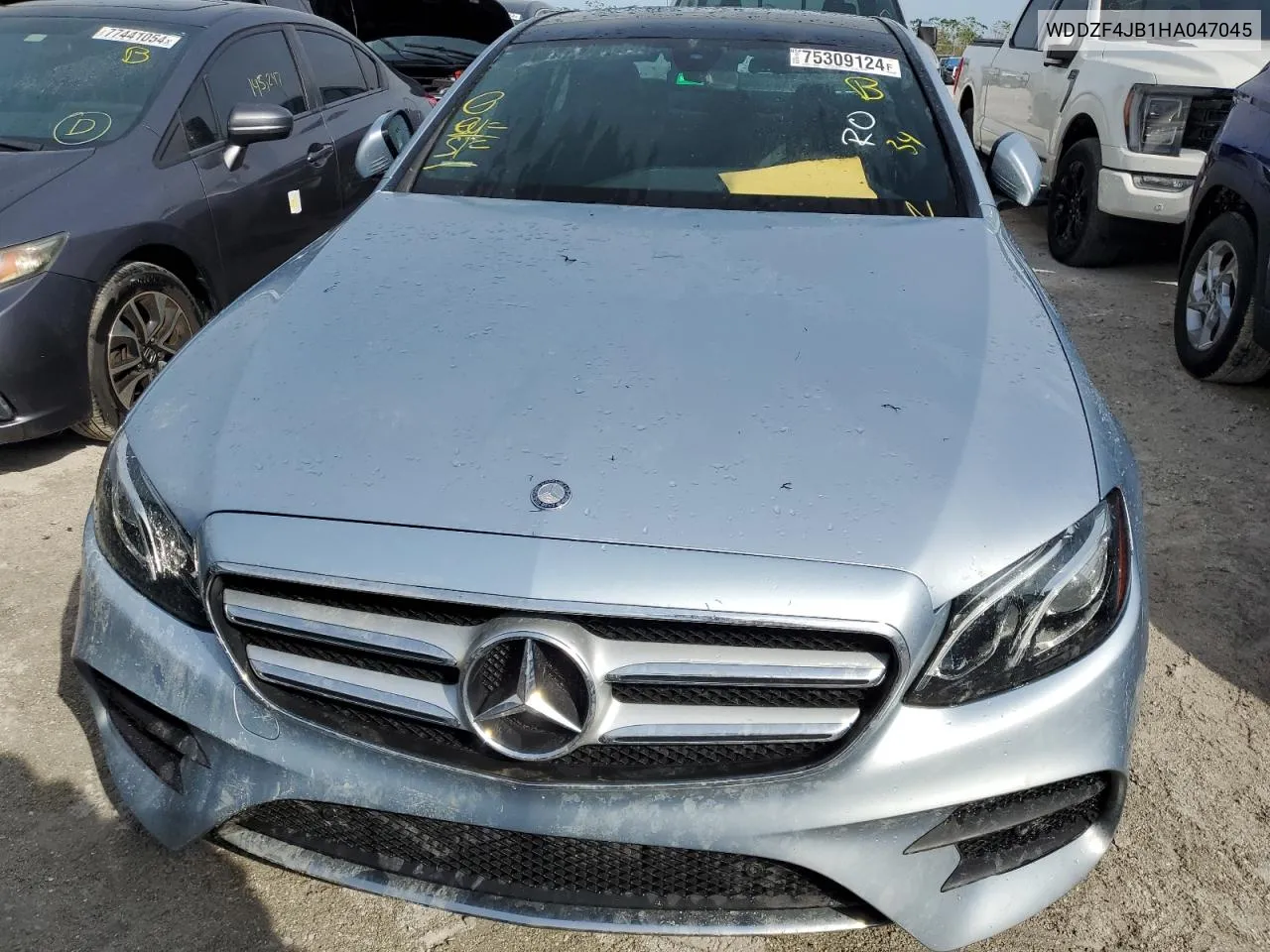 2017 Mercedes-Benz E 300 VIN: WDDZF4JB1HA047045 Lot: 75309124