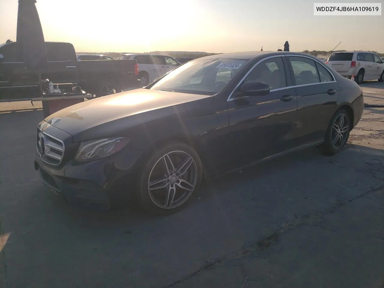 2017 Mercedes-Benz E 300 VIN: WDDZF4JB6HA109619 Lot: 75513424