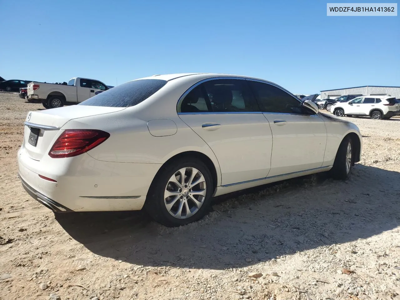 2017 Mercedes-Benz E 300 VIN: WDDZF4JB1HA141362 Lot: 75537014