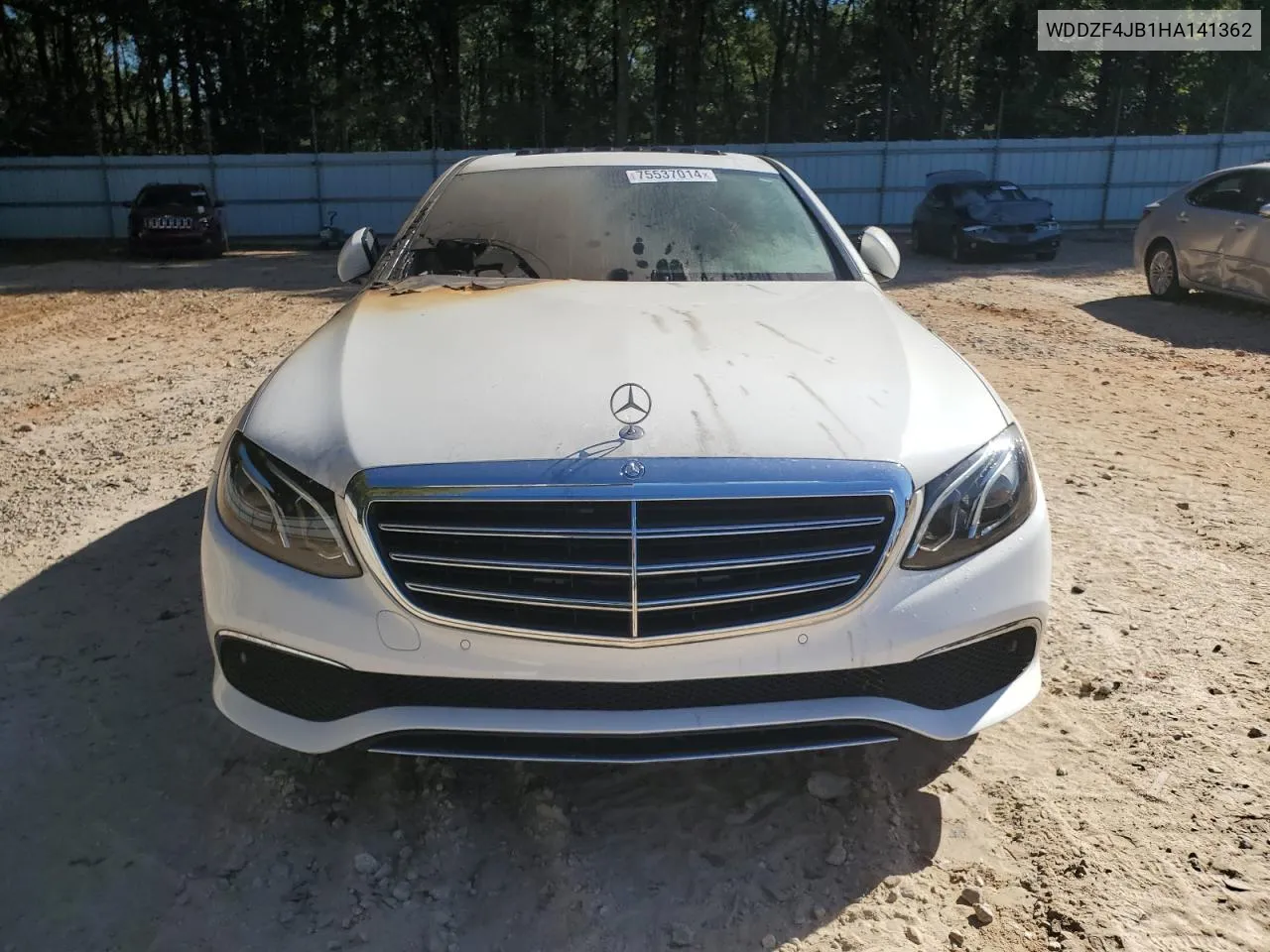 2017 Mercedes-Benz E 300 VIN: WDDZF4JB1HA141362 Lot: 75537014