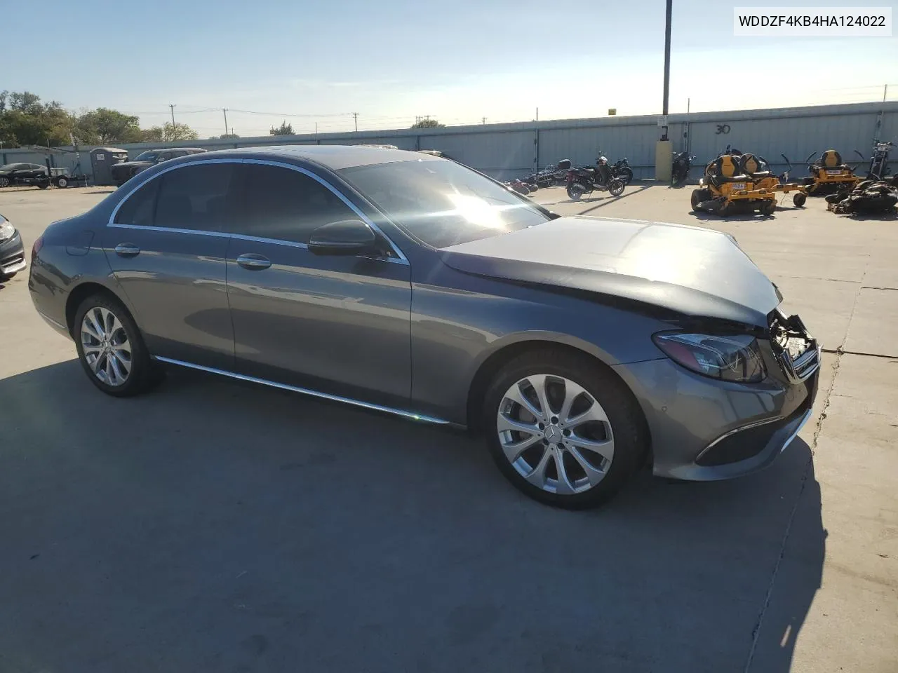 2017 Mercedes-Benz E 300 4Matic VIN: WDDZF4KB4HA124022 Lot: 75553744