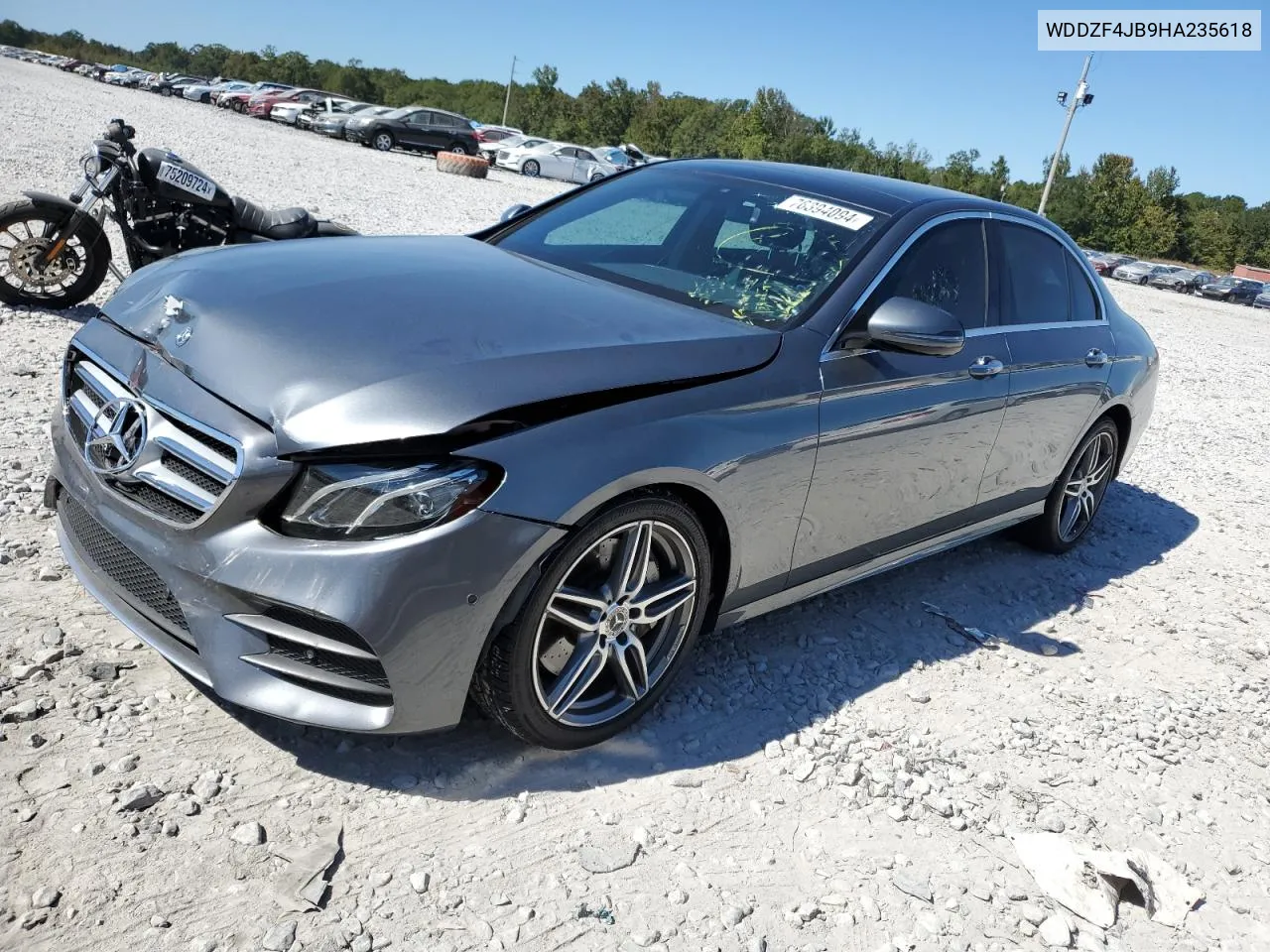 2017 Mercedes-Benz E 300 VIN: WDDZF4JB9HA235618 Lot: 76394094