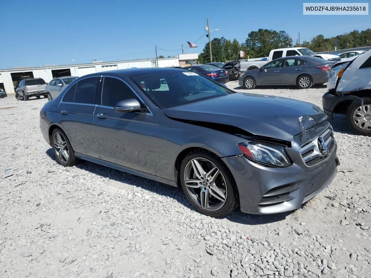 2017 Mercedes-Benz E 300 VIN: WDDZF4JB9HA235618 Lot: 76394094