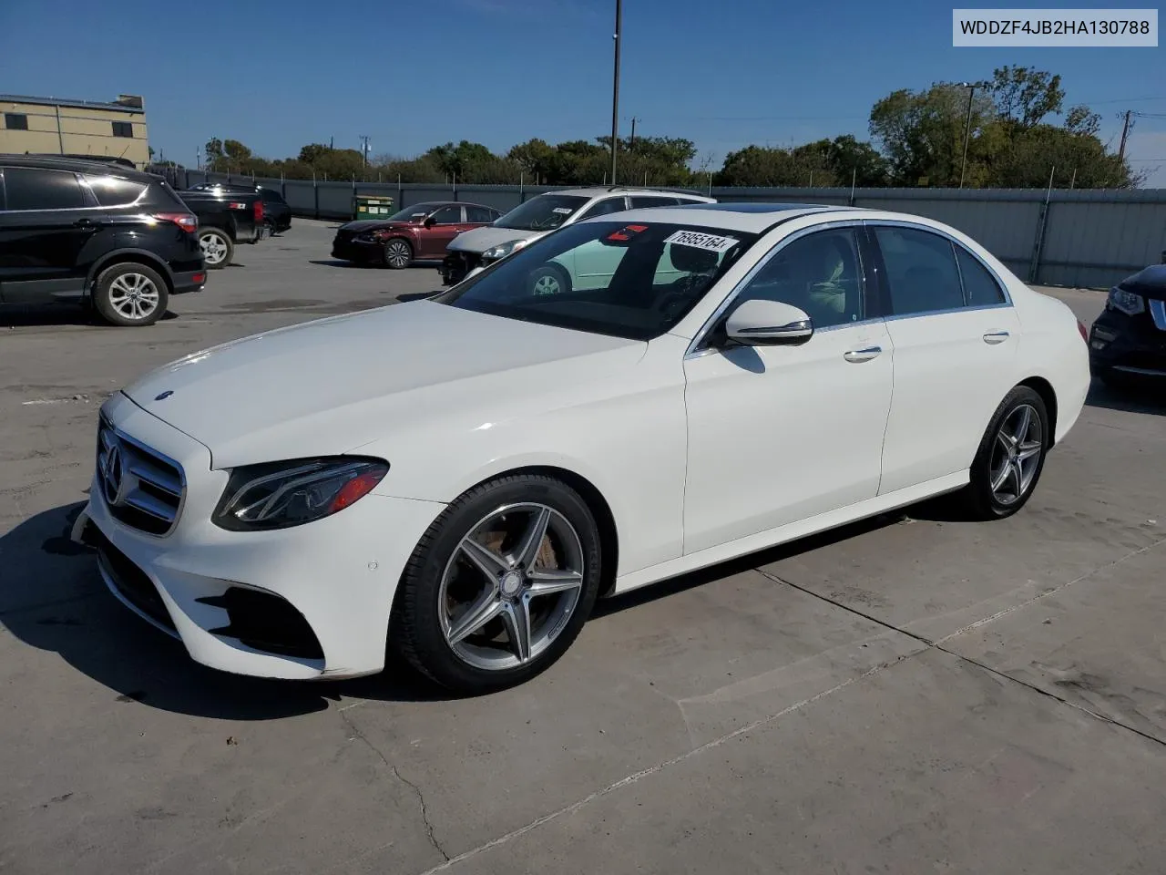 2017 Mercedes-Benz E 300 VIN: WDDZF4JB2HA130788 Lot: 76955164