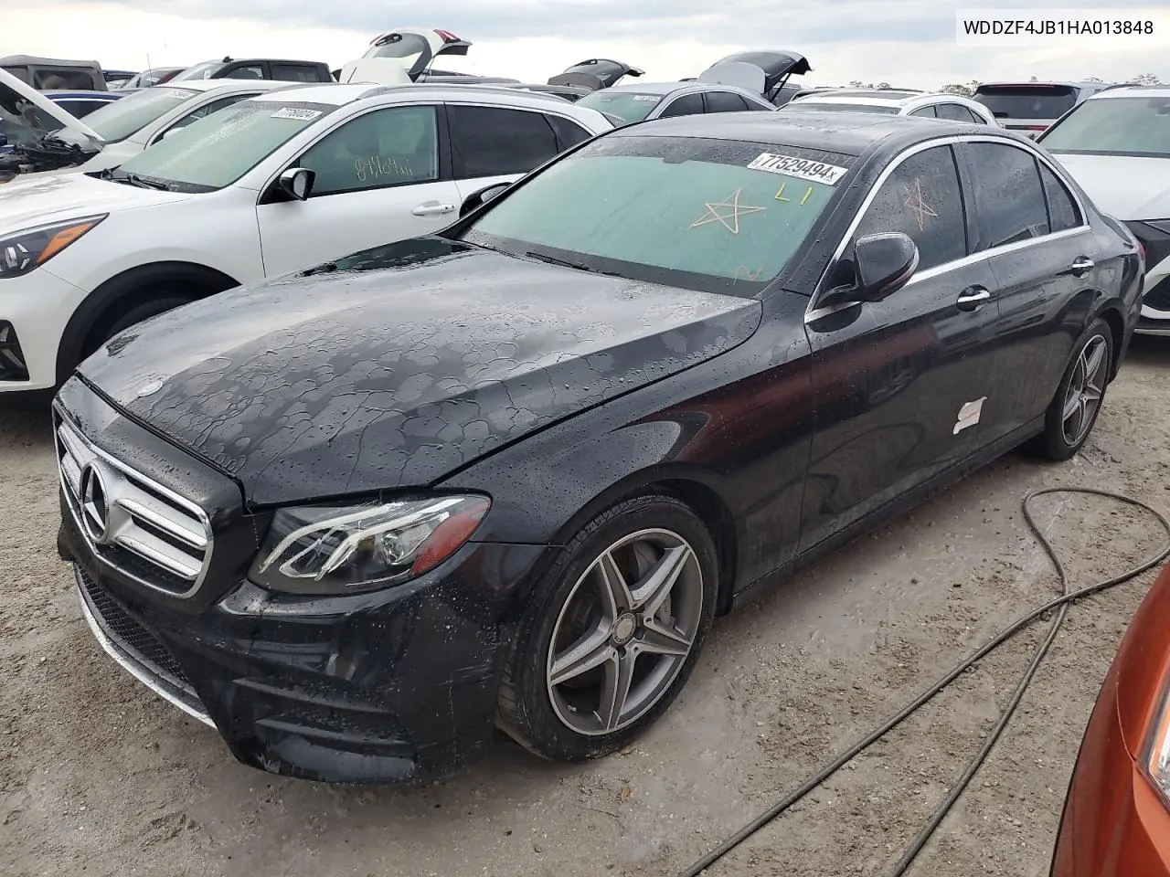 2017 Mercedes-Benz E 300 VIN: WDDZF4JB1HA013848 Lot: 77529494