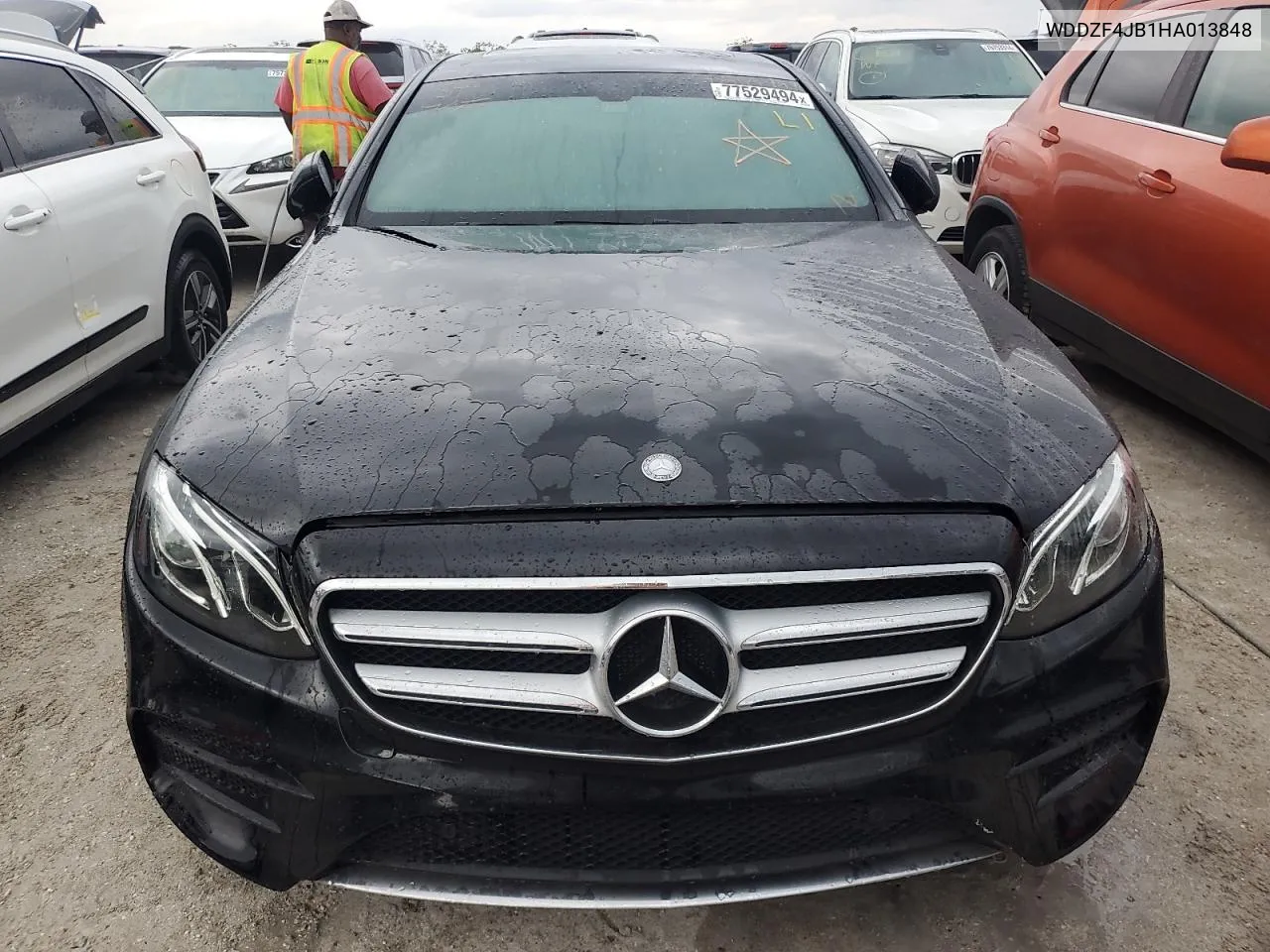 2017 Mercedes-Benz E 300 VIN: WDDZF4JB1HA013848 Lot: 77529494