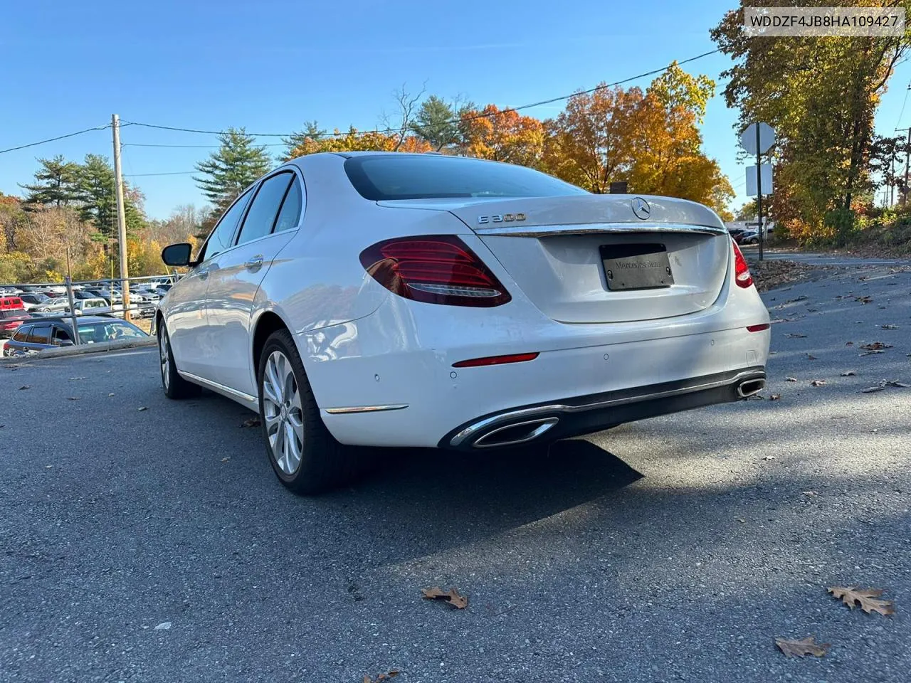 2017 Mercedes-Benz E 300 VIN: WDDZF4JB8HA109427 Lot: 77629464