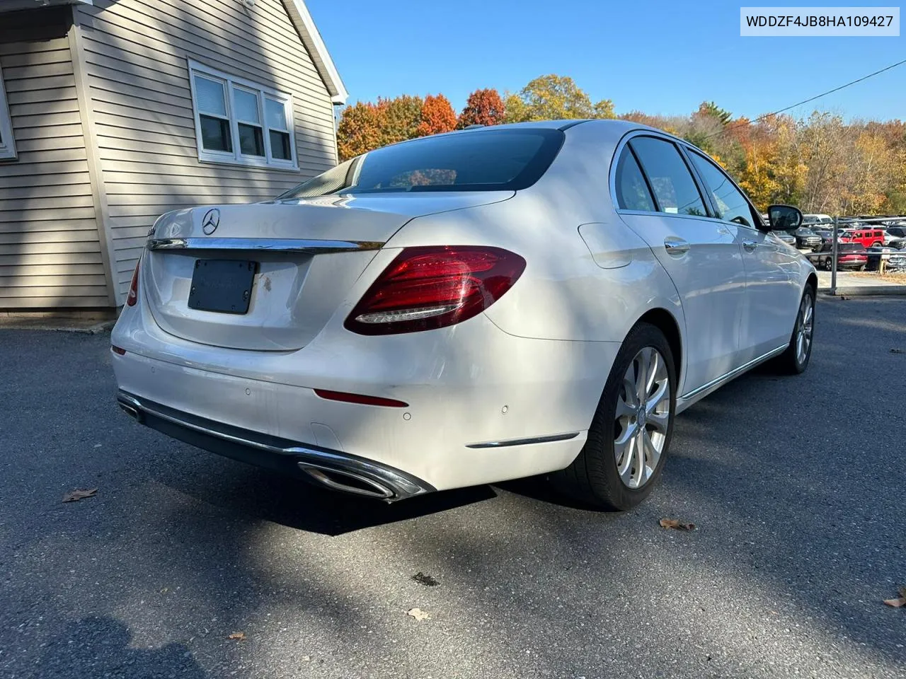 2017 Mercedes-Benz E 300 VIN: WDDZF4JB8HA109427 Lot: 77629464