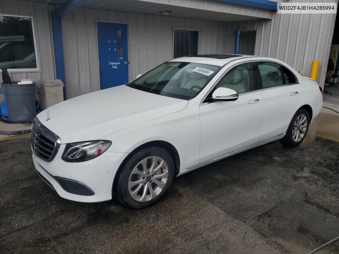 2017 Mercedes-Benz E 300 VIN: WDDZF4JB1HA285994 Lot: 79084884