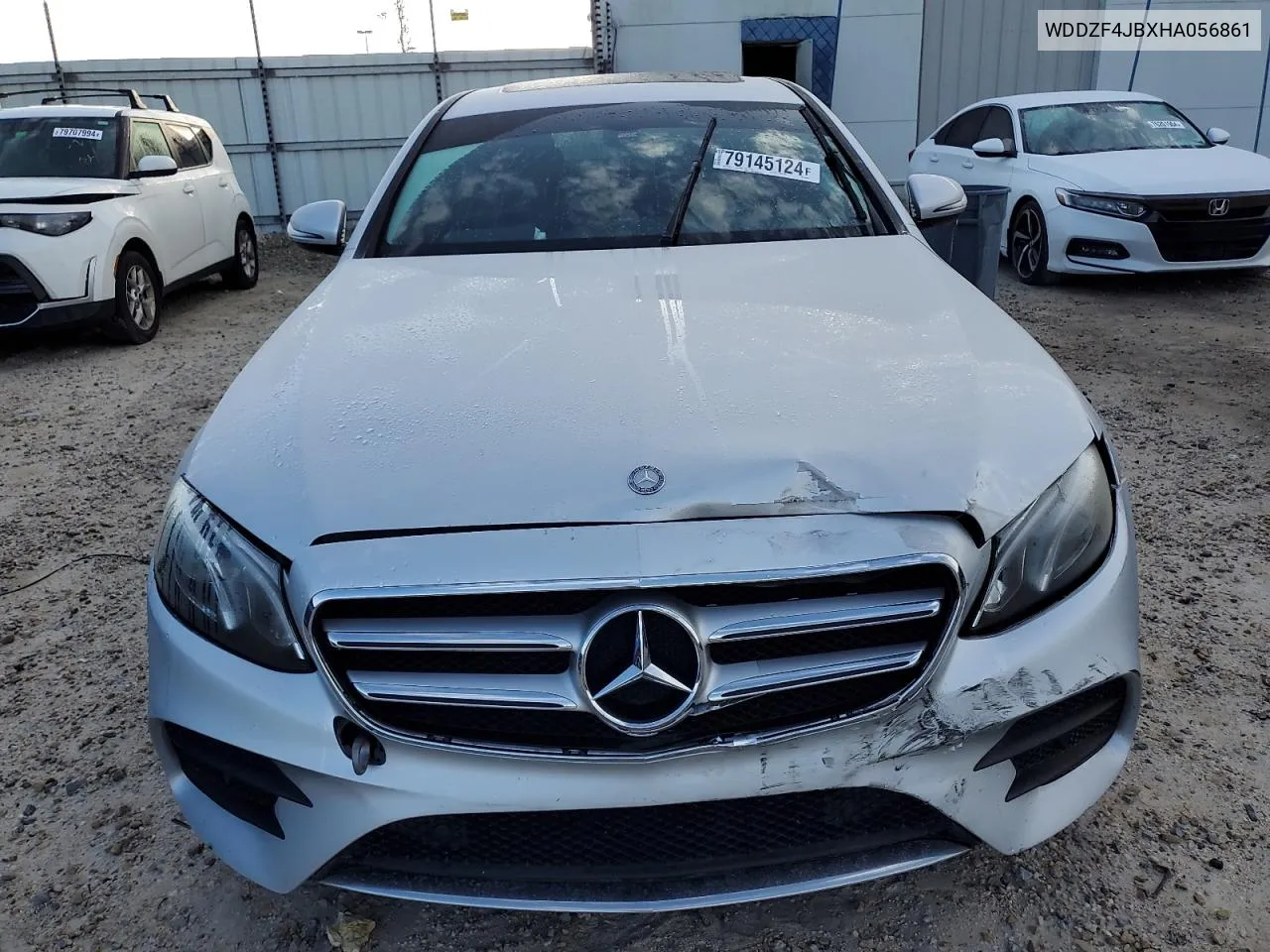 2017 Mercedes-Benz E 300 VIN: WDDZF4JBXHA056861 Lot: 79145124