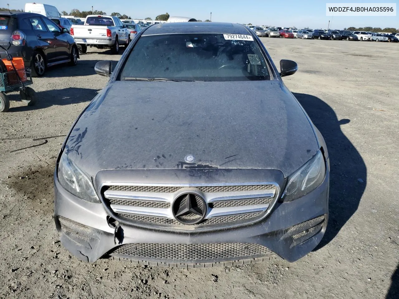 2017 Mercedes-Benz E 300 VIN: WDDZF4JB0HA035596 Lot: 79274644