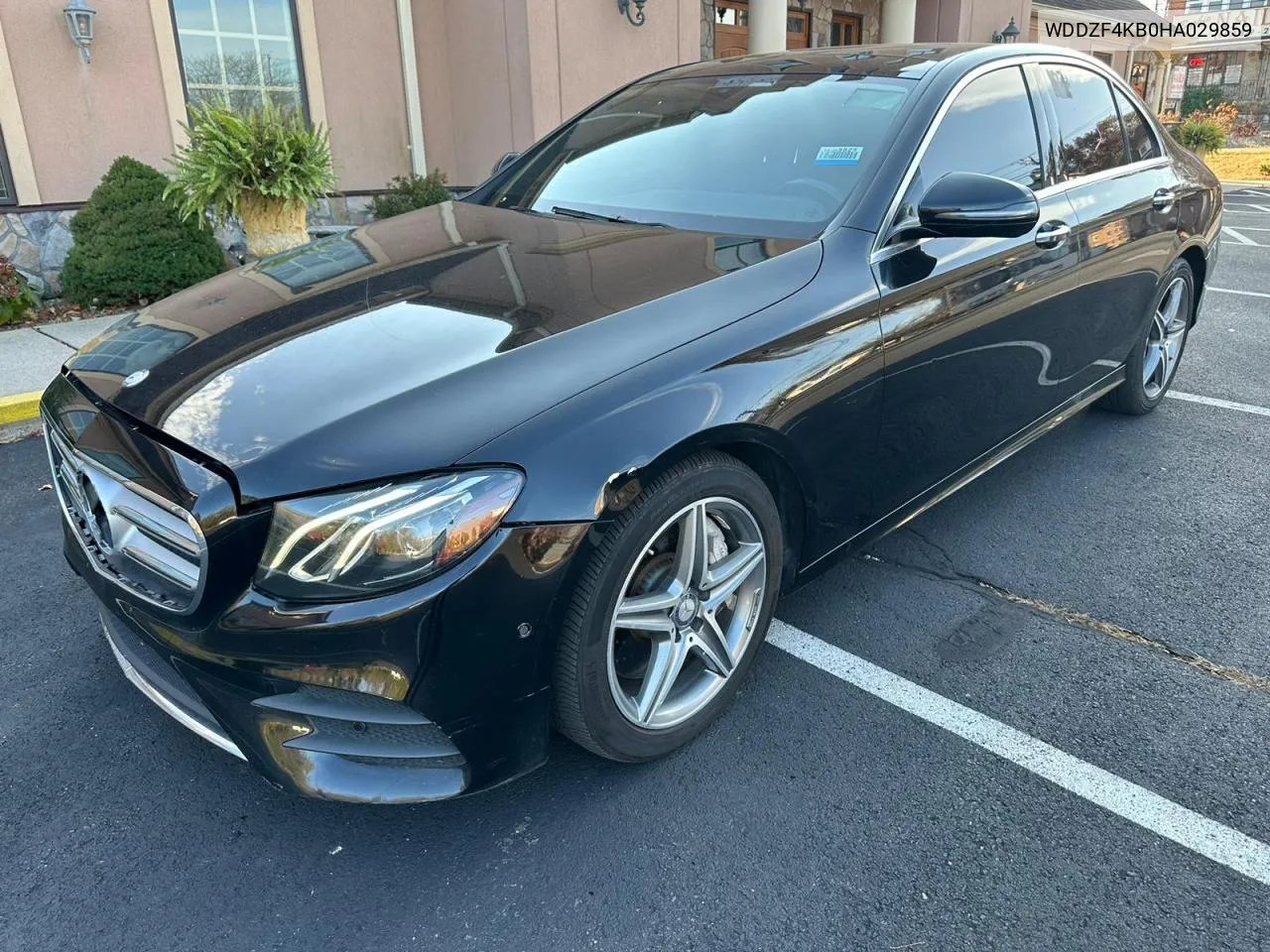 2017 Mercedes-Benz E 300 4Matic VIN: WDDZF4KB0HA029859 Lot: 79906104