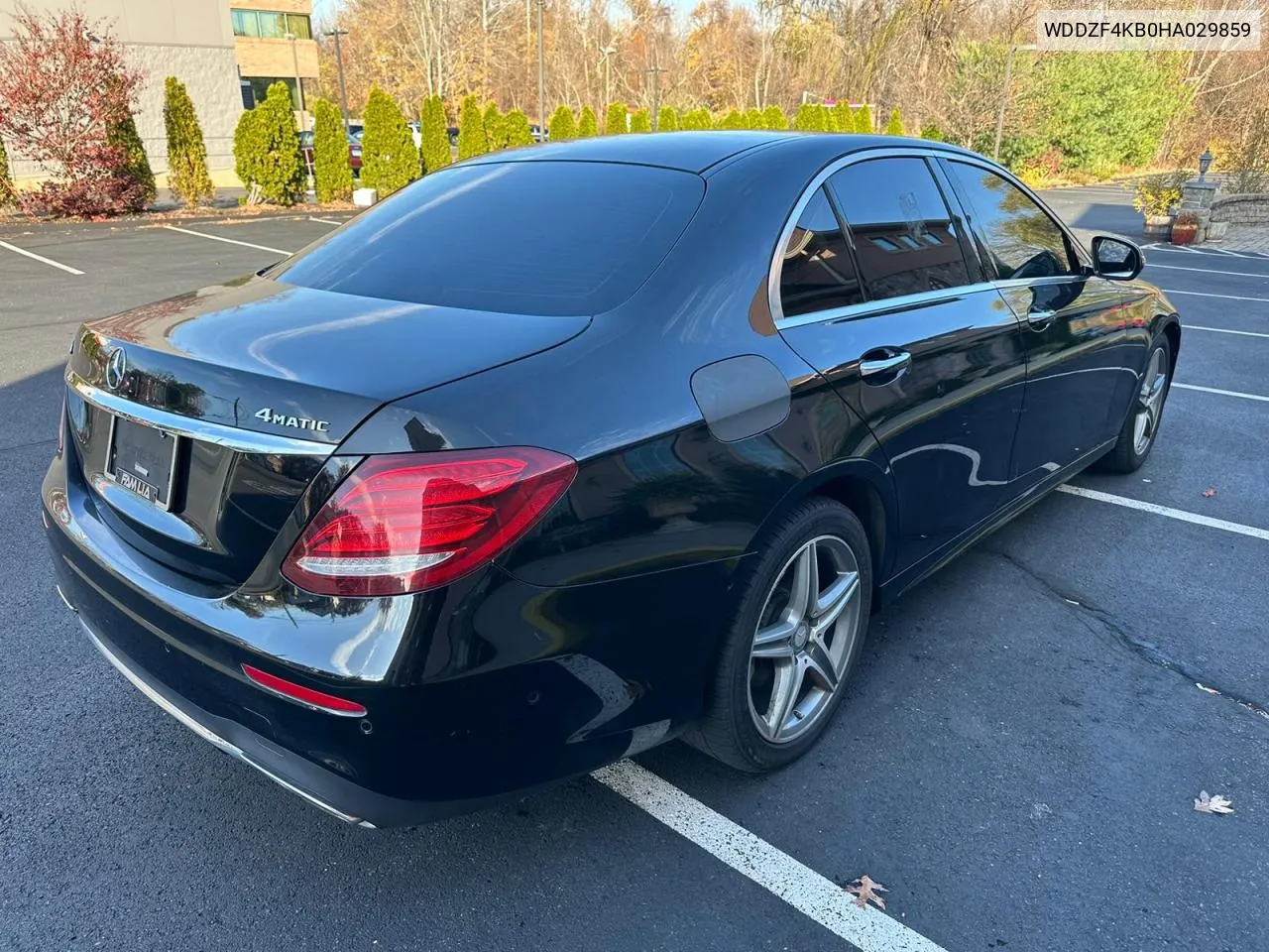 2017 Mercedes-Benz E 300 4Matic VIN: WDDZF4KB0HA029859 Lot: 79906104