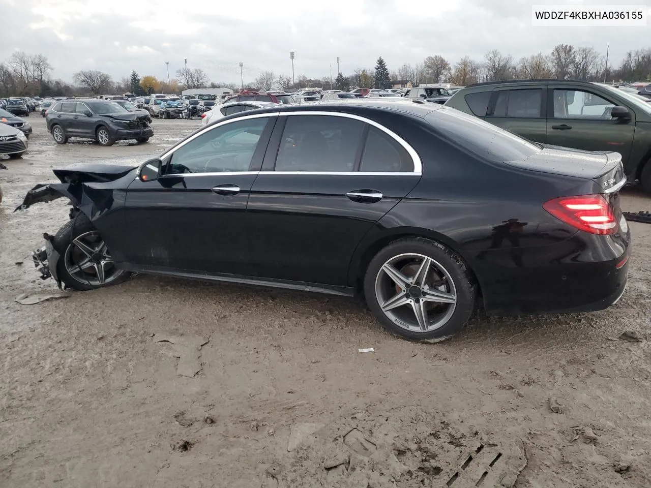 2017 Mercedes-Benz E 300 4Matic VIN: WDDZF4KBXHA036155 Lot: 81246594