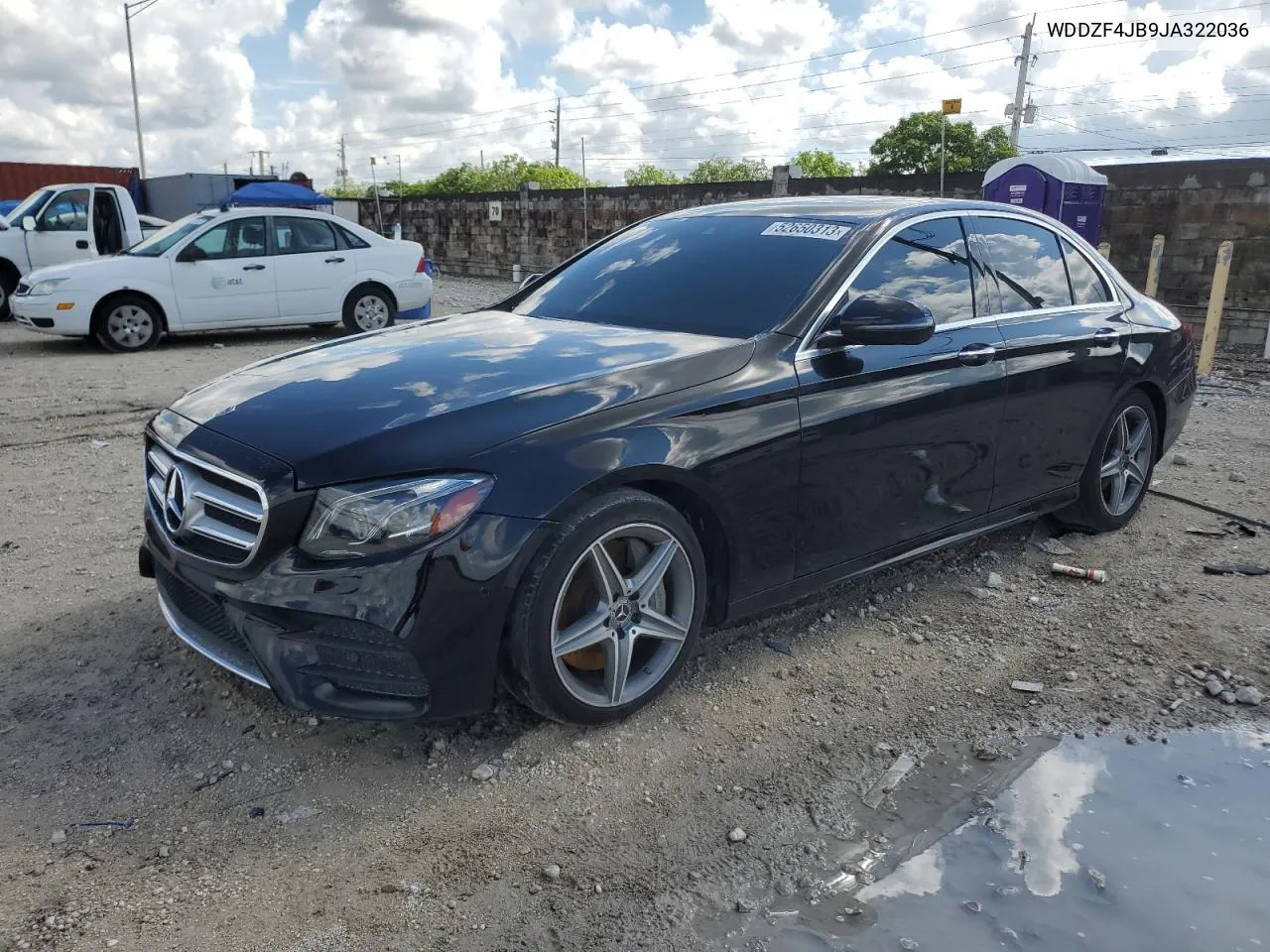 2018 Mercedes-Benz E 300 VIN: WDDZF4JB9JA322036 Lot: 52650313