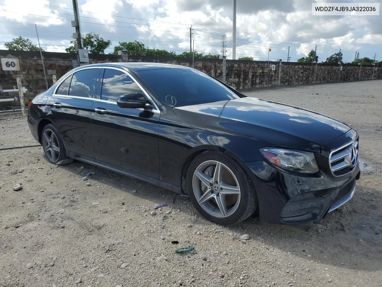 2018 Mercedes-Benz E 300 VIN: WDDZF4JB9JA322036 Lot: 52650313