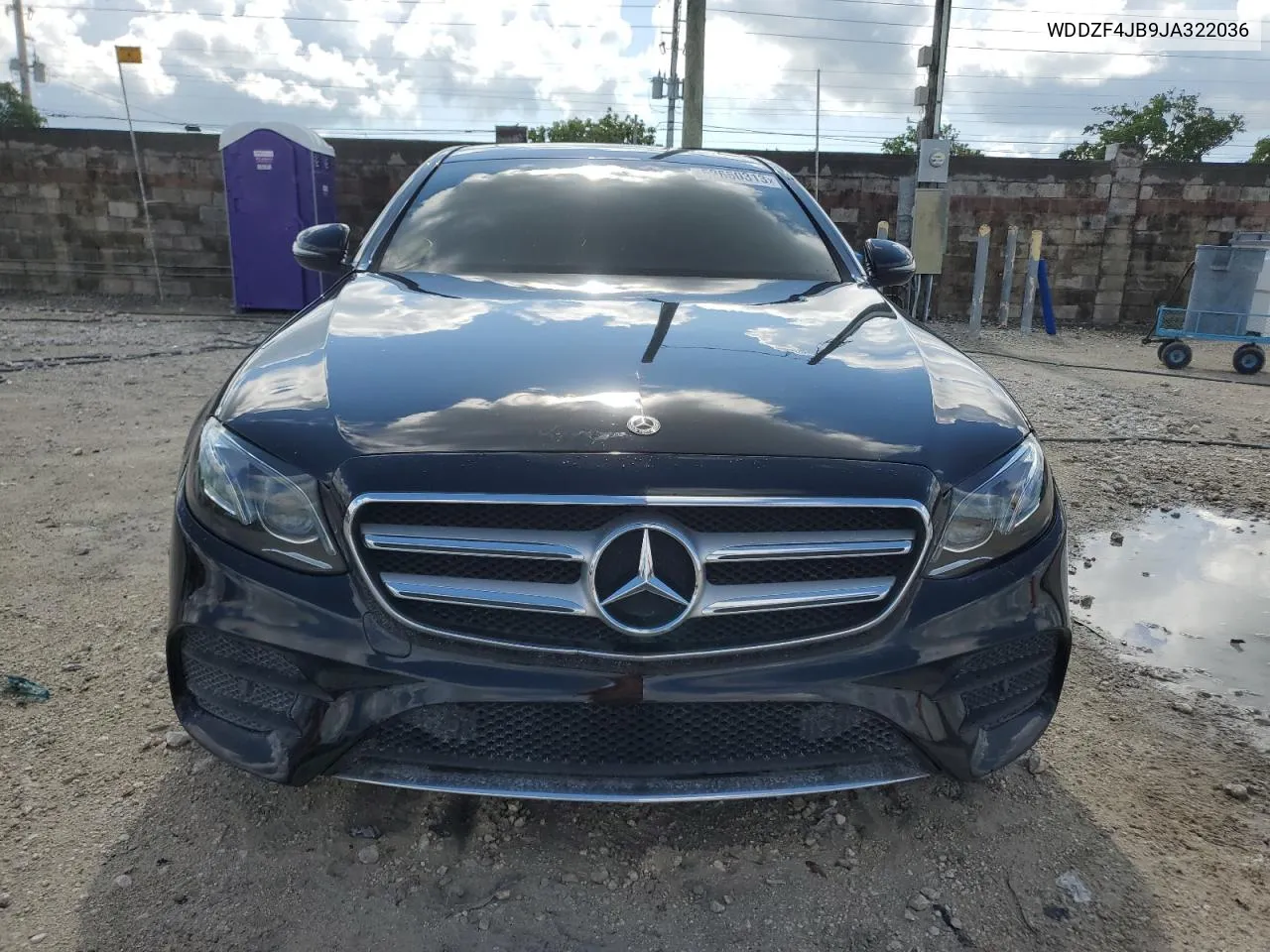 2018 Mercedes-Benz E 300 VIN: WDDZF4JB9JA322036 Lot: 52650313