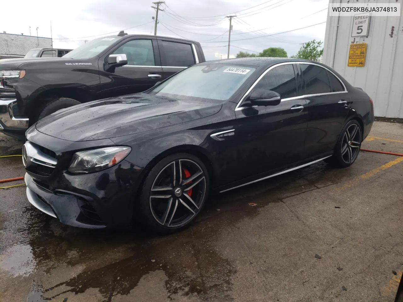 2018 Mercedes-Benz E 63 Amg-S VIN: WDDZF8KB6JA374813 Lot: 54470114