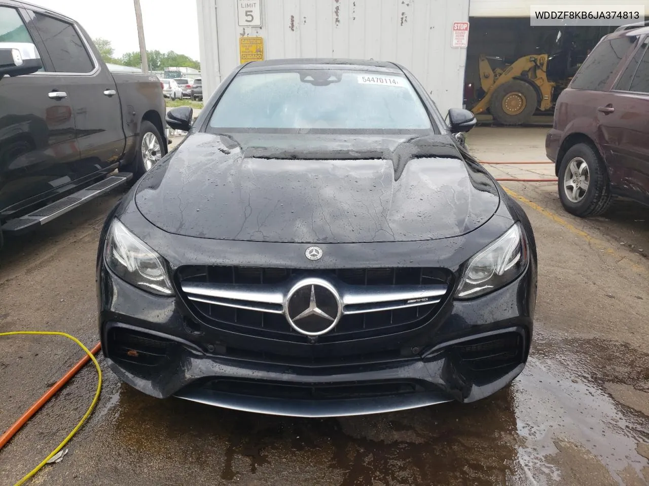 2018 Mercedes-Benz E 63 Amg-S VIN: WDDZF8KB6JA374813 Lot: 54470114