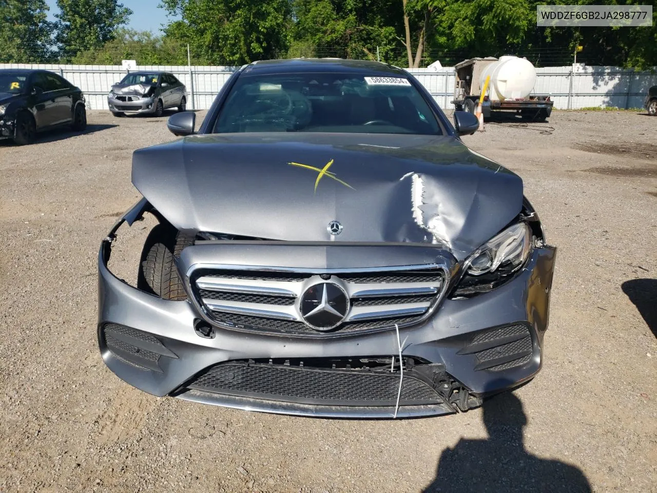 2018 Mercedes-Benz E 400 4Matic VIN: WDDZF6GB2JA298777 Lot: 58633854