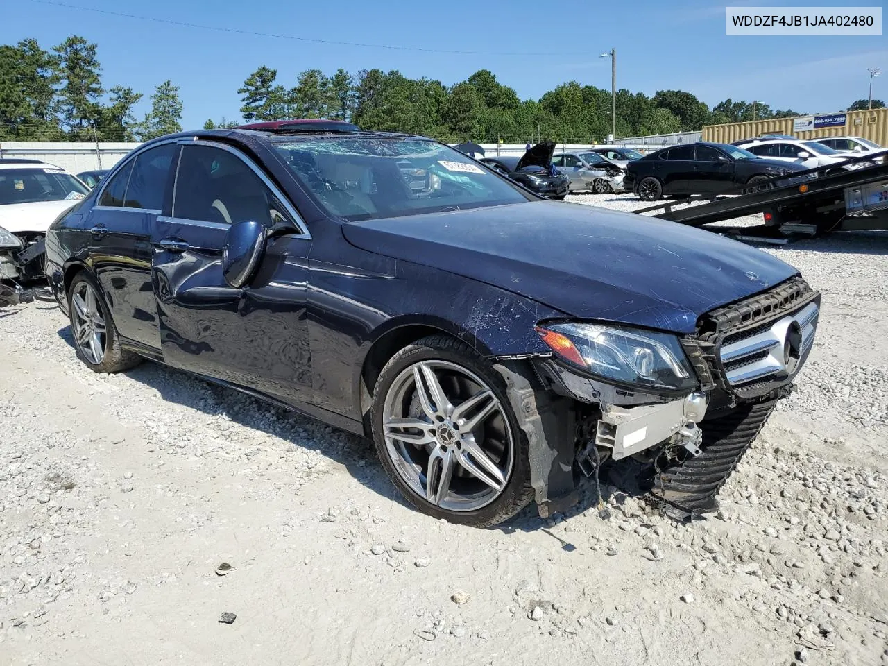 2018 Mercedes-Benz E 300 VIN: WDDZF4JB1JA402480 Lot: 67182854