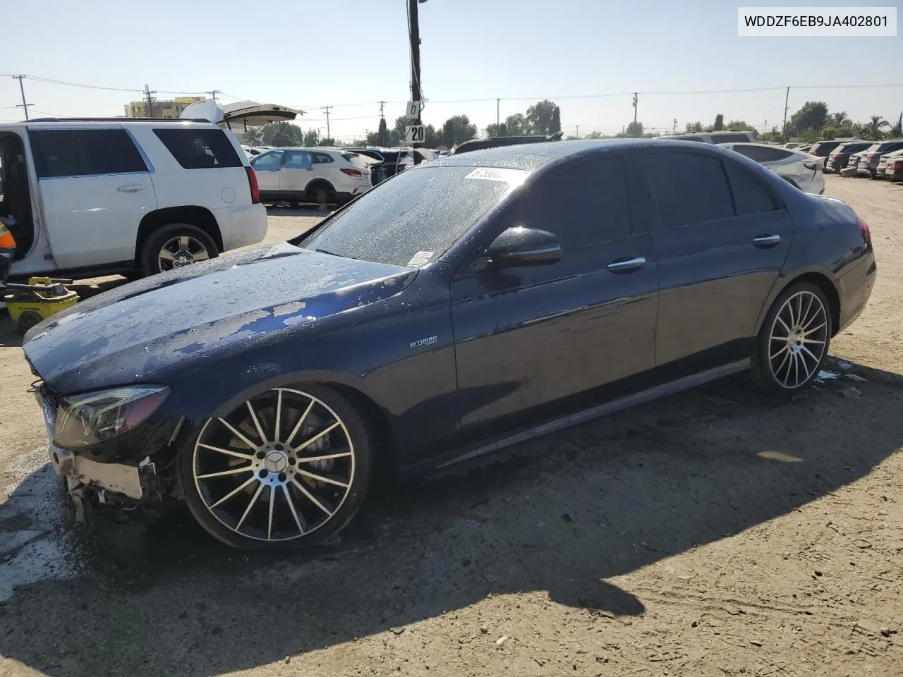 2018 Mercedes-Benz E 43 4Matic Amg VIN: WDDZF6EB9JA402801 Lot: 67590054