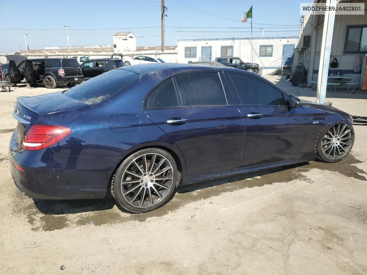 2018 Mercedes-Benz E 43 4Matic Amg VIN: WDDZF6EB9JA402801 Lot: 67590054