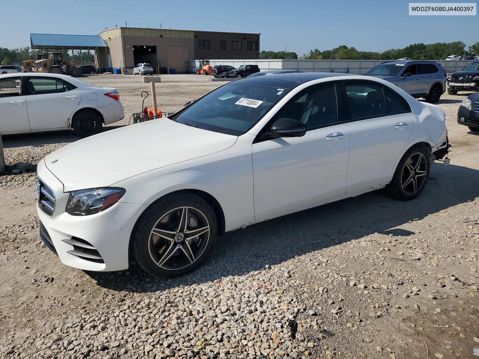 2018 Mercedes-Benz E 400 4Matic VIN: WDDZF6GB0JA400397 Lot: 67710884