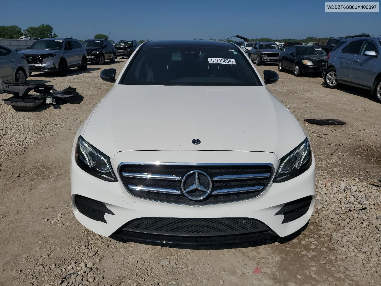 2018 Mercedes-Benz E 400 4Matic VIN: WDDZF6GB0JA400397 Lot: 67710884