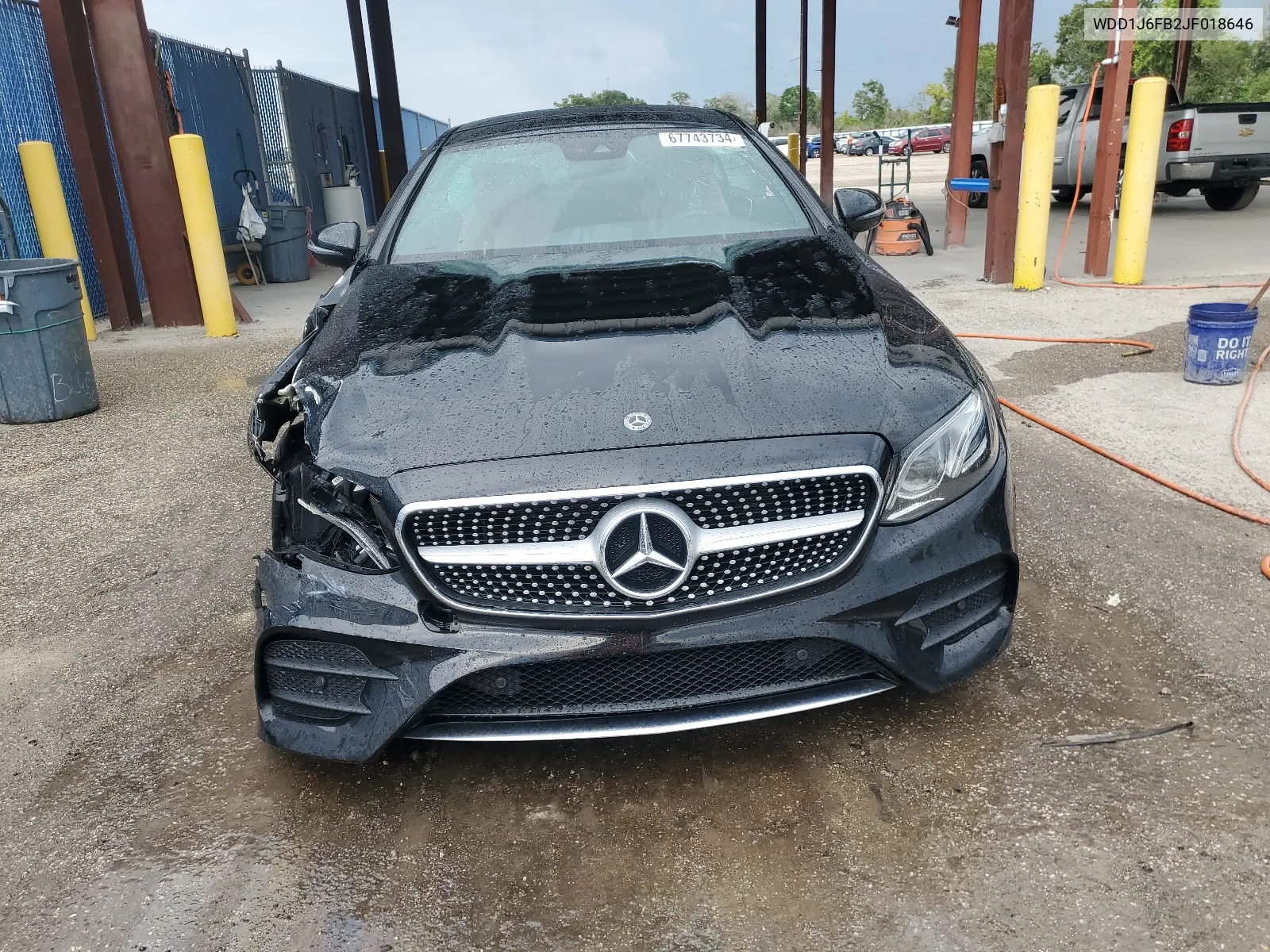 2018 Mercedes-Benz E 400 VIN: WDD1J6FB2JF018646 Lot: 67743734