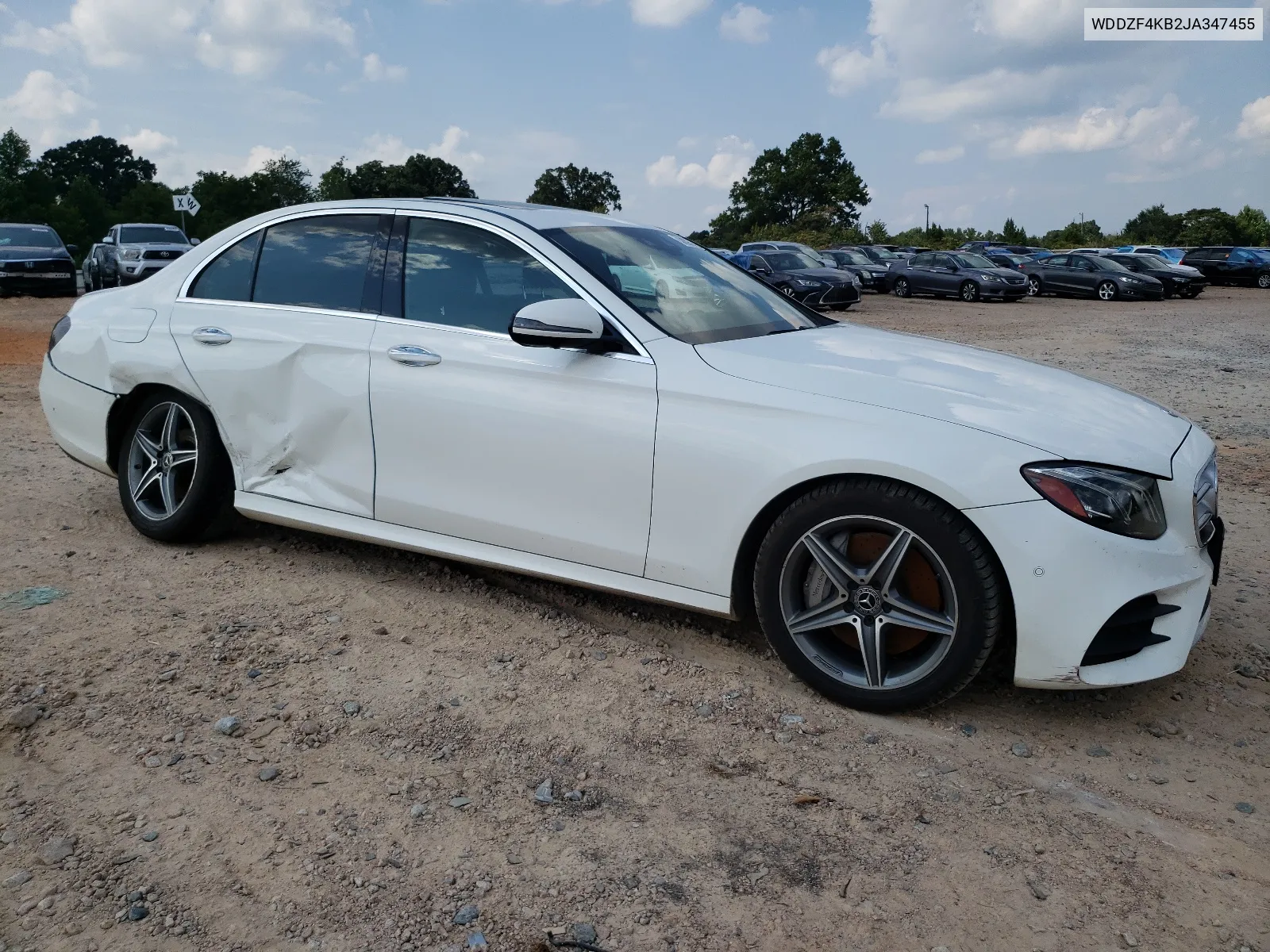 2018 Mercedes-Benz E 300 4Matic VIN: WDDZF4KB2JA347455 Lot: 68020504