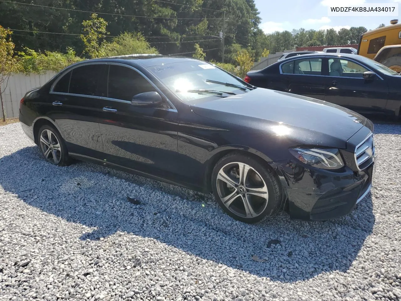 2018 Mercedes-Benz E 300 4Matic VIN: WDDZF4KB8JA434017 Lot: 69461004