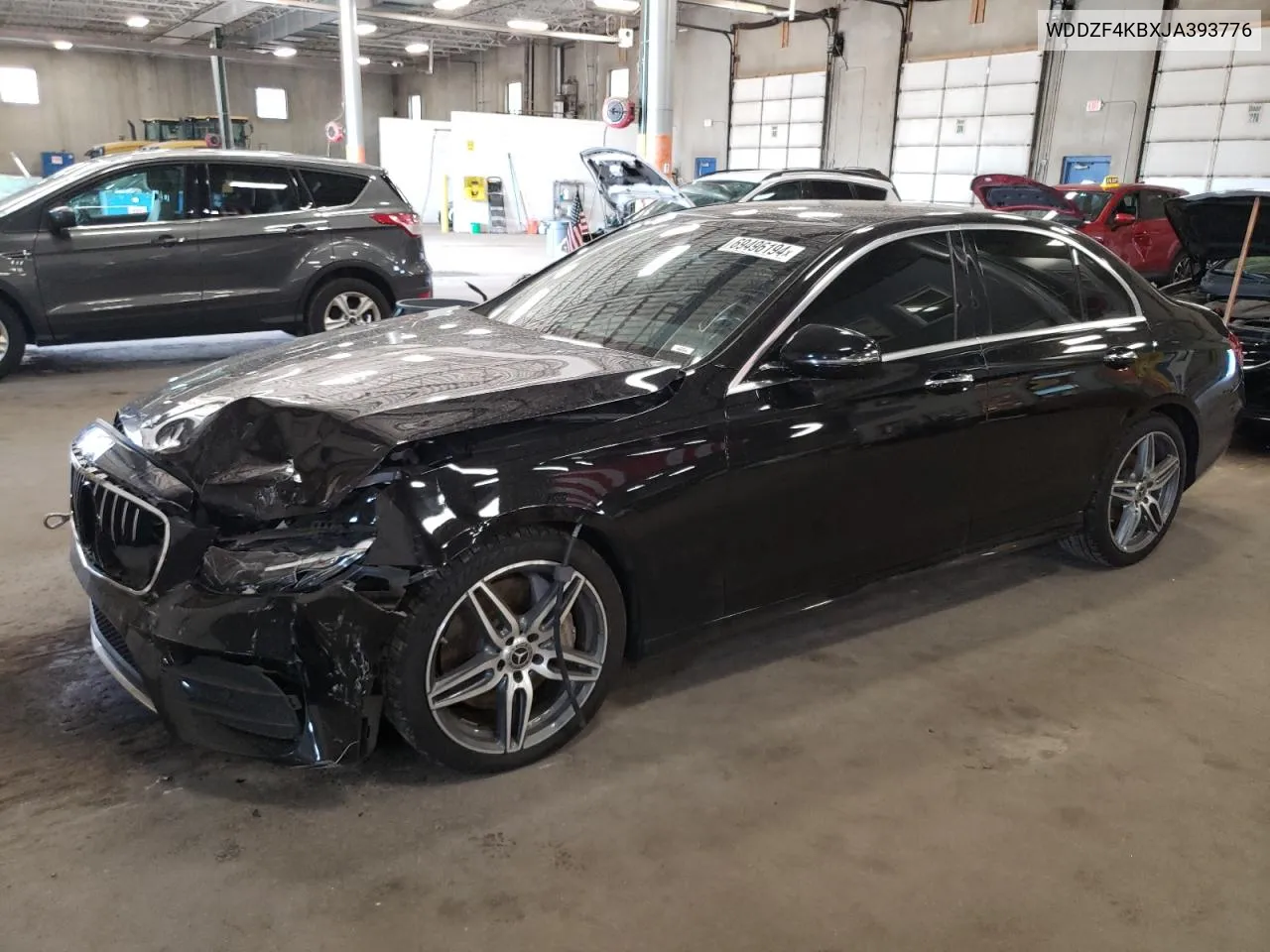 2018 Mercedes-Benz E 300 4Matic VIN: WDDZF4KBXJA393776 Lot: 69496194