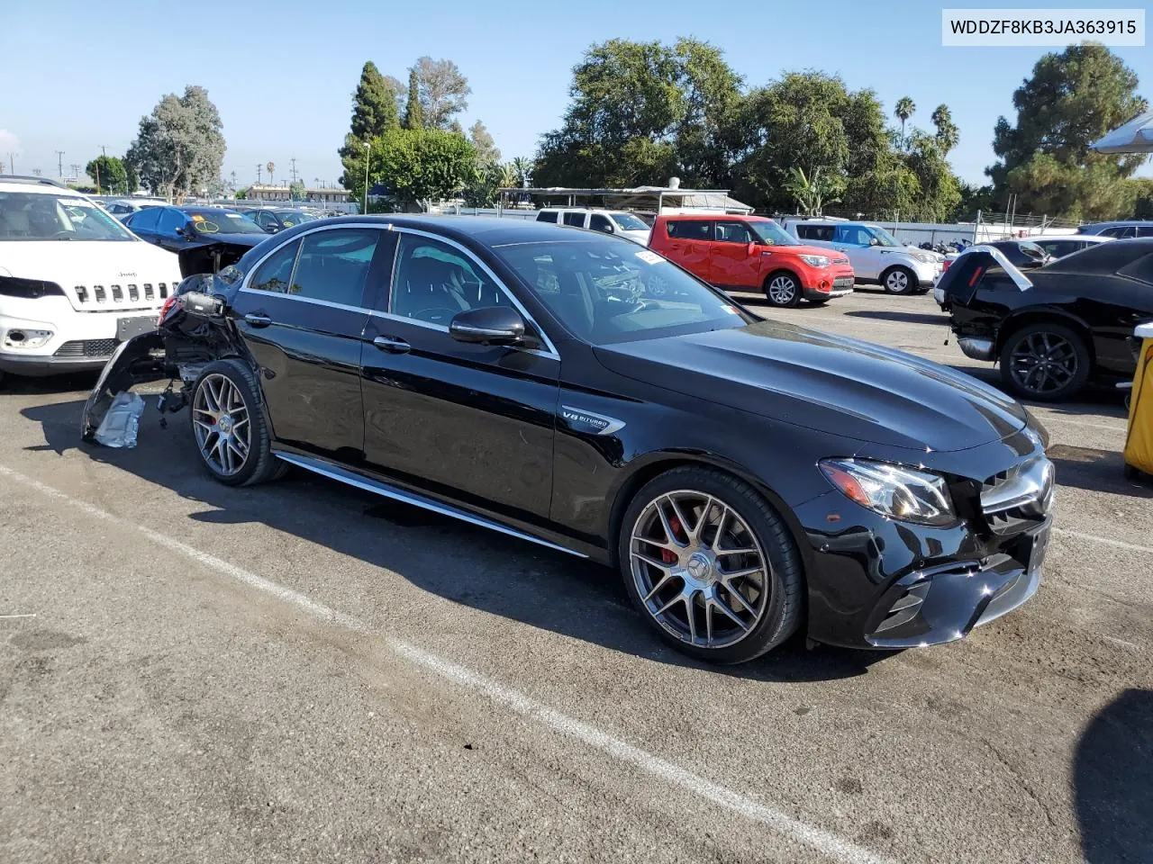 2018 Mercedes-Benz E 63 Amg-S VIN: WDDZF8KB3JA363915 Lot: 69829654