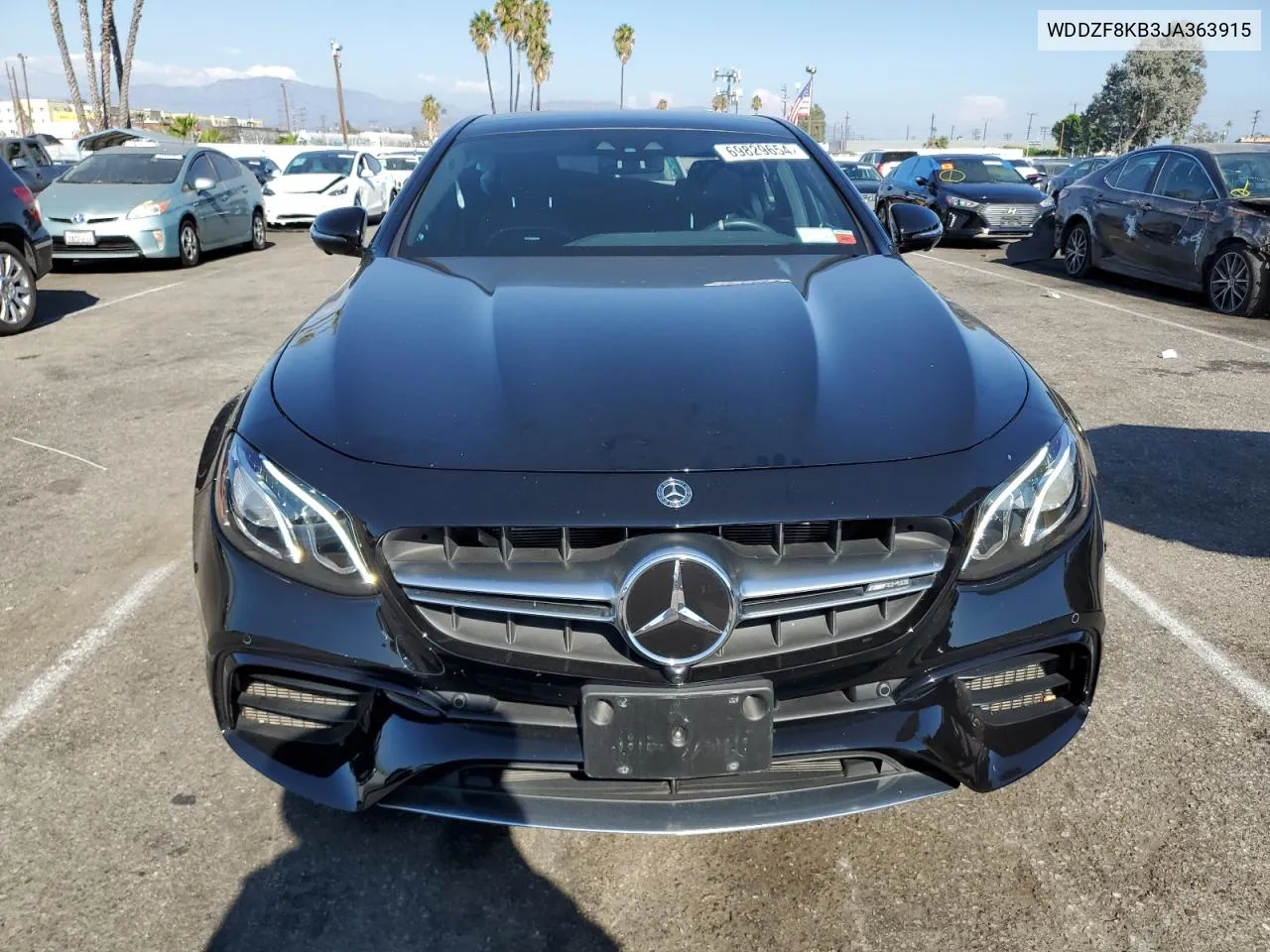 2018 Mercedes-Benz E 63 Amg-S VIN: WDDZF8KB3JA363915 Lot: 69829654