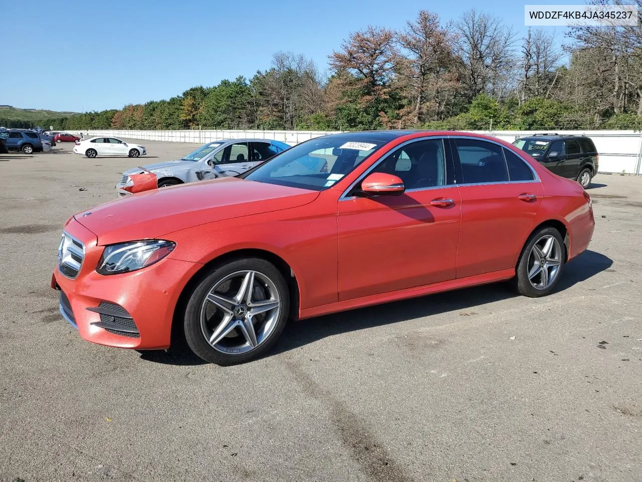 2018 Mercedes-Benz E 300 4Matic VIN: WDDZF4KB4JA345237 Lot: 70323944