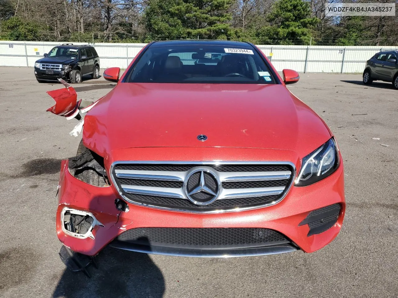 2018 Mercedes-Benz E 300 4Matic VIN: WDDZF4KB4JA345237 Lot: 70323944