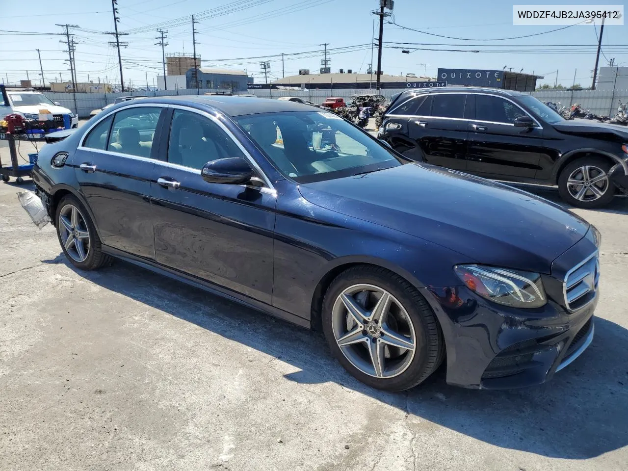 2018 Mercedes-Benz E 300 VIN: WDDZF4JB2JA395412 Lot: 70514084